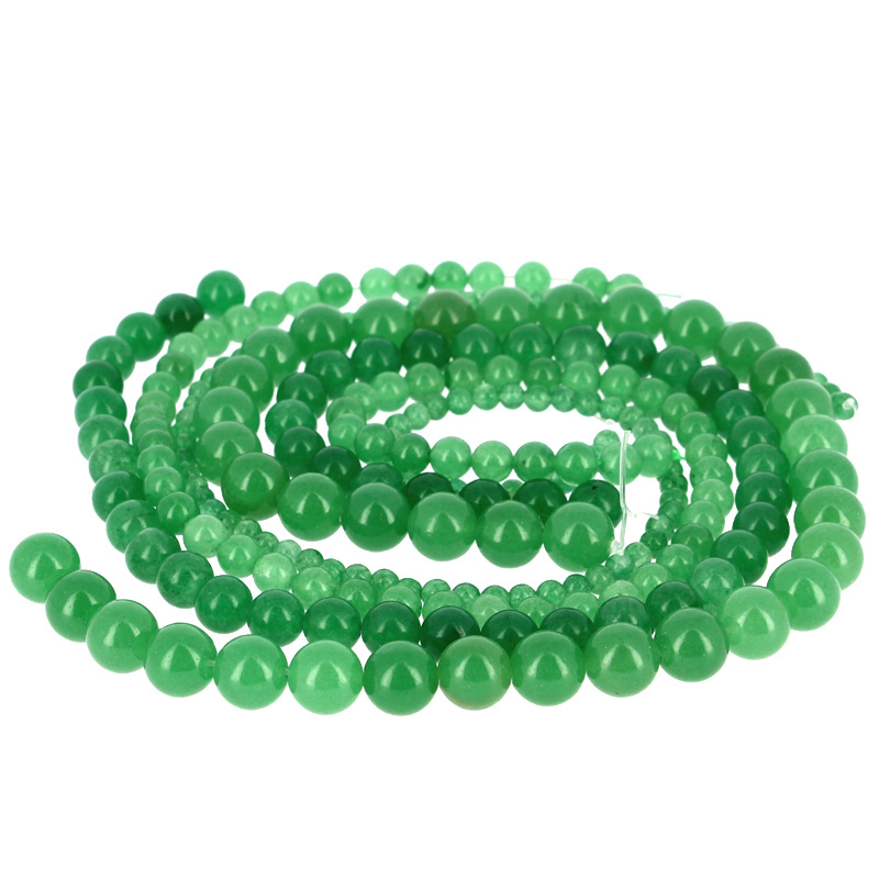 Bracelet Aventurine Verte Billes 10 mm